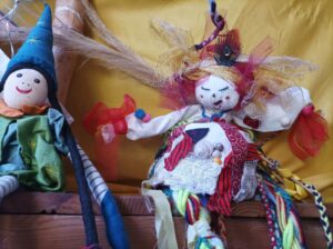 une fille de feu marionnette mediation artistique
